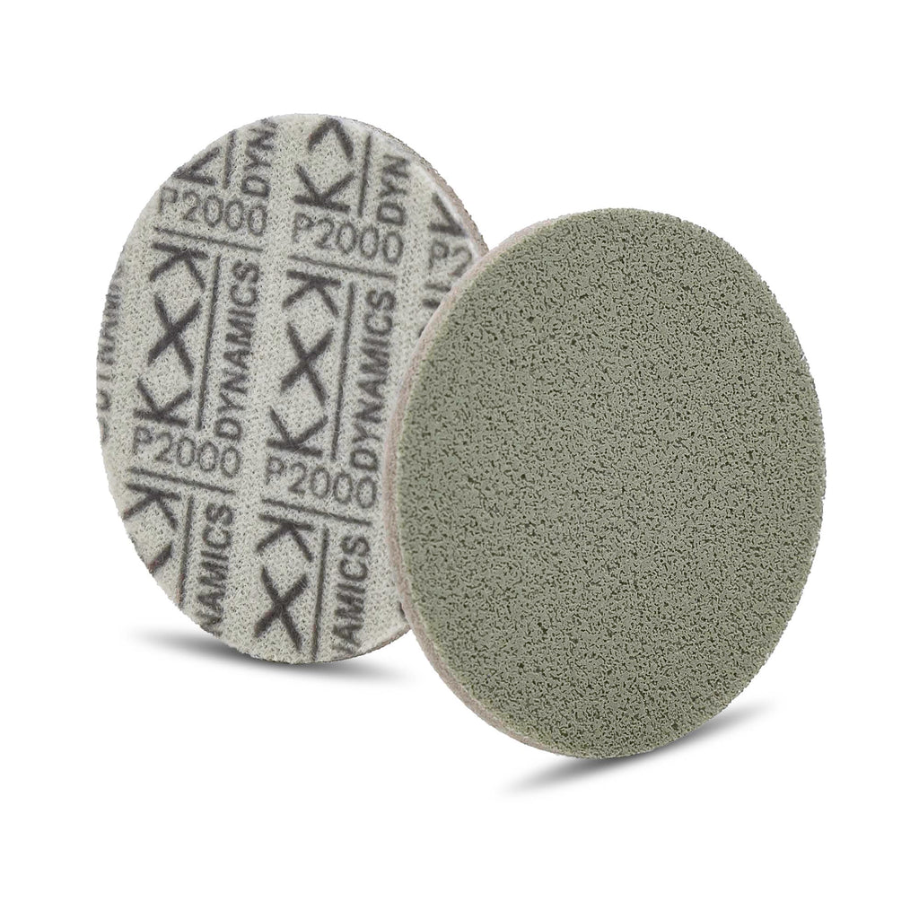 KXK Dynamics 2000 Grit - 2" Sanding Disc Kit (10 pieces)