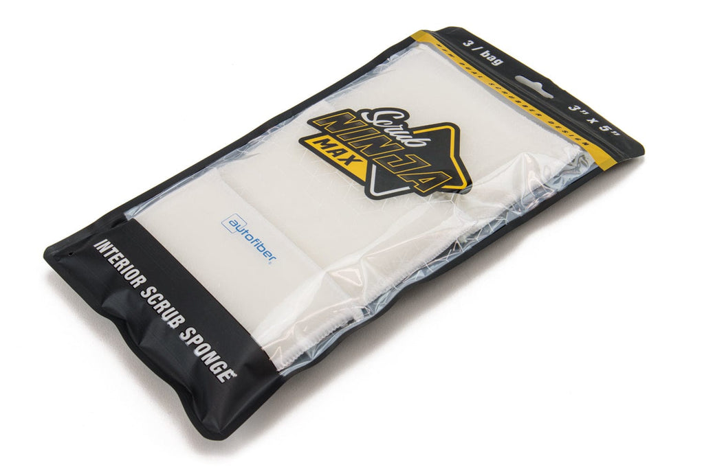 Scrub Ninja MAX - Scrubbing Sponge White/White