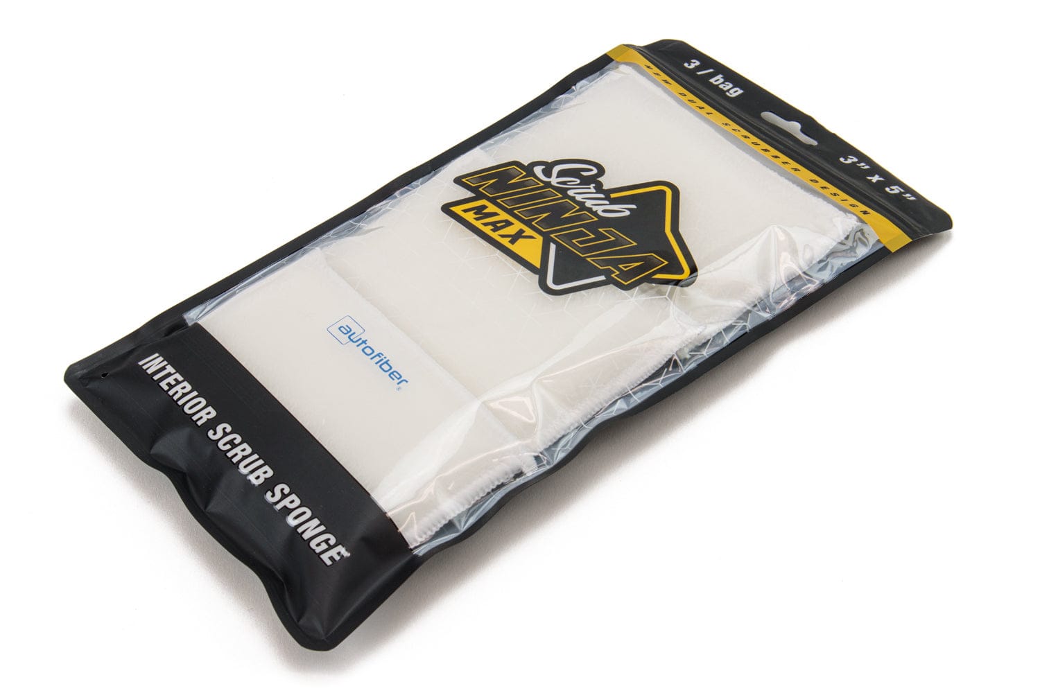 Scrub Ninja MAX - Scrubbing Sponge White/White