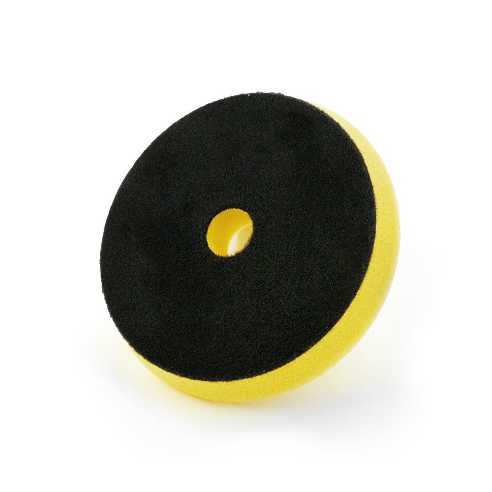 oberk yellow single step medium polishing pad 5.5" back
